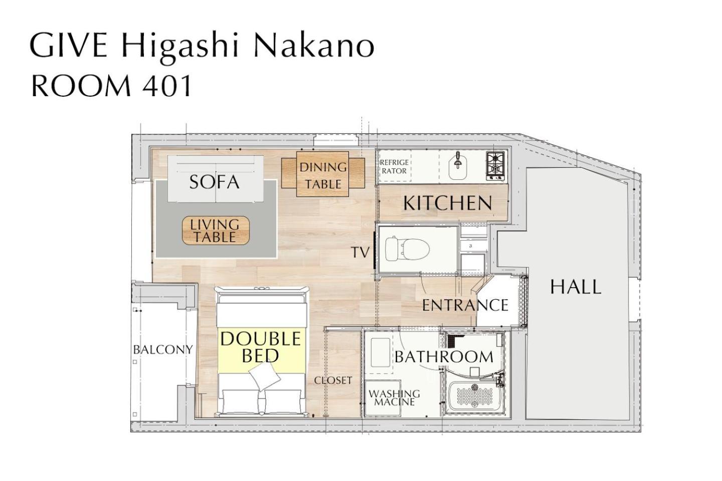 Give Higashi Nakano Tōkyō Extérieur photo