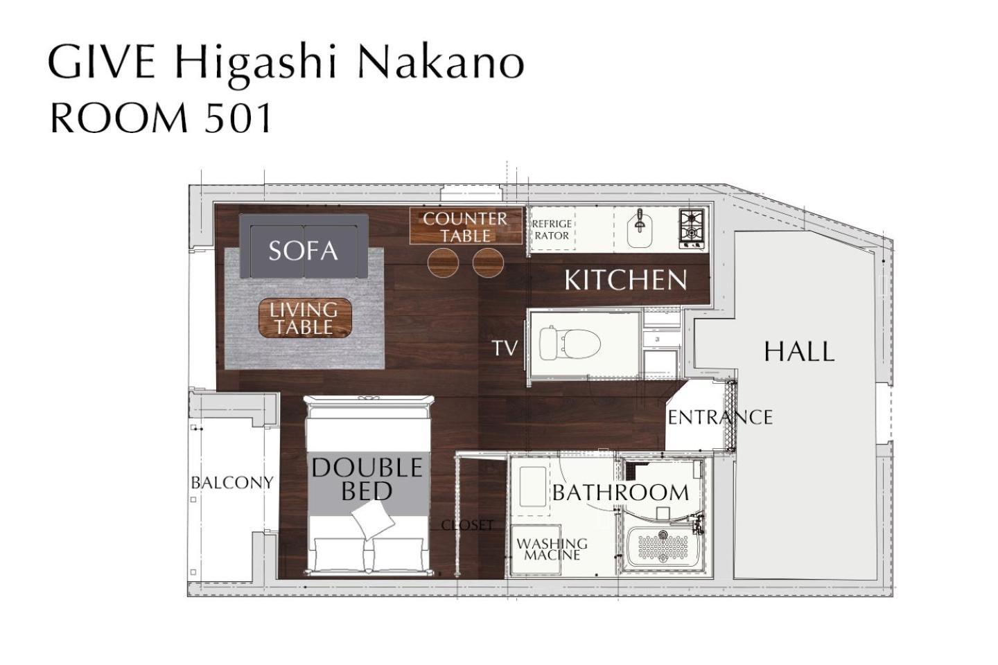 Give Higashi Nakano Tōkyō Extérieur photo