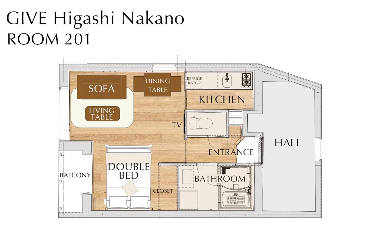 Give Higashi Nakano Tōkyō Extérieur photo